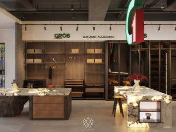 SHOROOM THIẾT BỊ PHỤ KIỆN NHÀ BẾP GROB