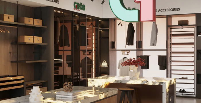 SHOROOM THIẾT BỊ PHỤ KIỆN NHÀ BẾP GROB