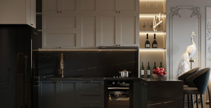 Căn hộ studio Vinhomes Smart city diện tích 47,5m2. Thiết kế - thi công trọn gói 369 design.